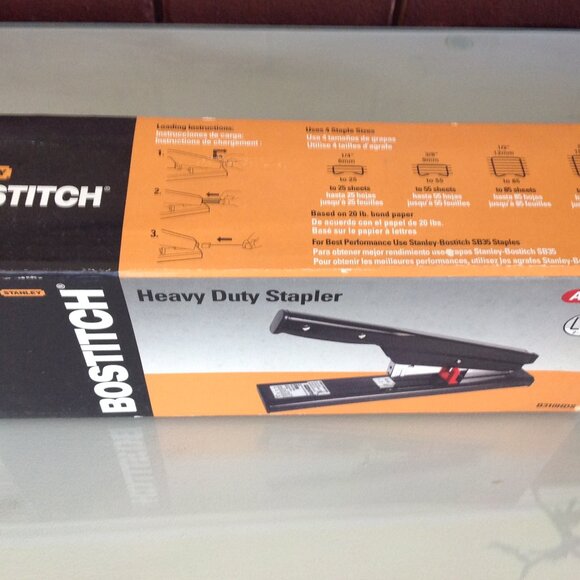 Stanley Bostitch Heavy Duty Manual Stapler - Picture 2 of 5